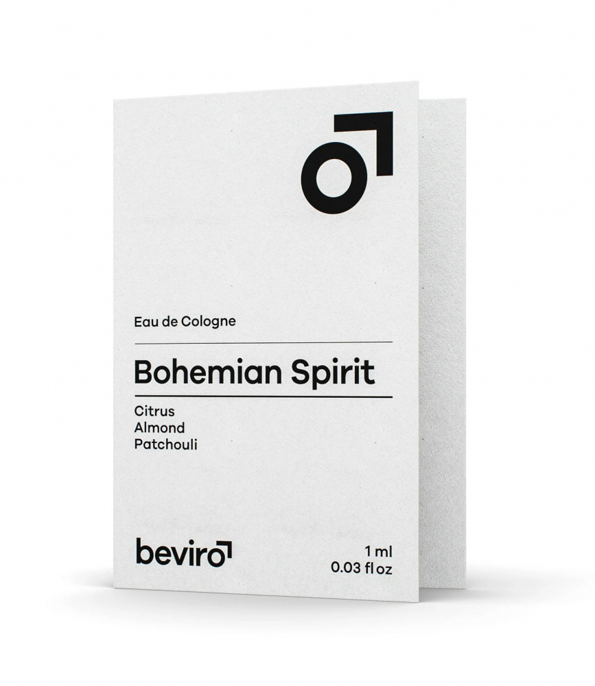 Beviro Bohemian Spirit, kolínská voda 1 ml