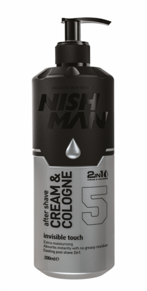 Nishman Cream Cologne Invisible Touch krémová kolínská 400 ml