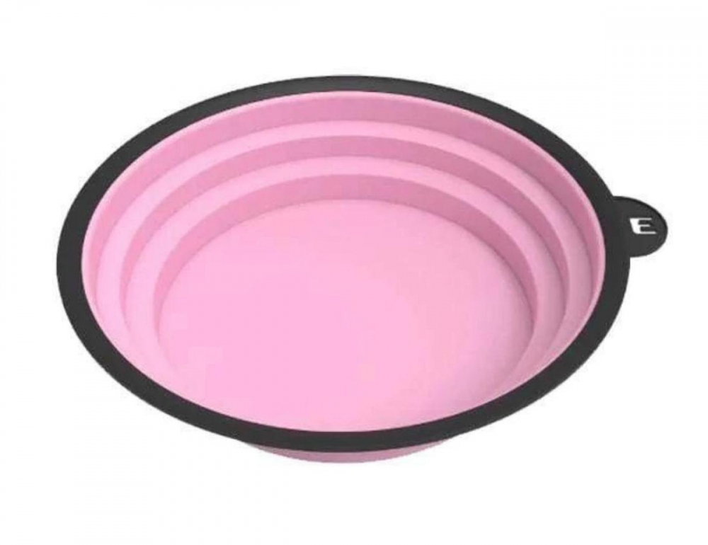 L3VEL3 růžová silikonová miska na míchání barvy na vlasy