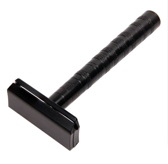 Henson Shaving Henson AL13 Aluminium Jet Black Medium holicí strojek