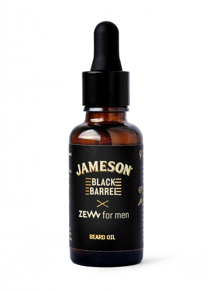 Zew for men Jameson Black Barrel olej na vousy 30 ml