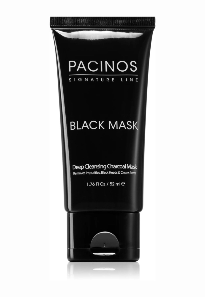 Pacinos Charcoal Black Mask pleťová maska 52 ml