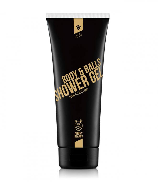 Angry Beards Body & Balls Shower Gel Jack Saloon 230 ml