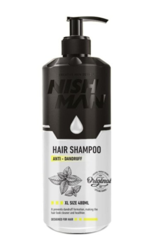 E-shop Nishman Anti Dandruff Shampoo XL 480 ml