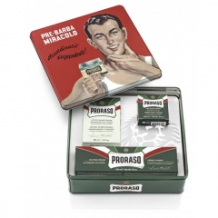 Proraso Gino krém před holením 100 ml + krém na holení 150 ml + voda po holení 100 ml dárková sada