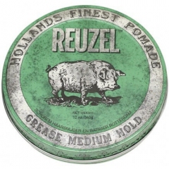 E-shop Reuzel Green Grease Medium Hold Hog, pomáda na vlasy 340g