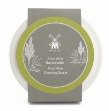 Mühle Aloe Vera mýdlo na holení v porcelánové misce 65 g