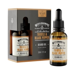 Scottish Fine Soaps Thistle and Black Pepper olej na vousy