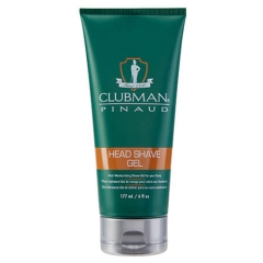 Clubman Pinaud Head Shave Gel, gel na holení 177 ml