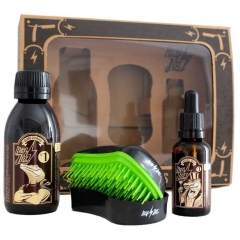 E-shop Hey Joe Bearded Survival olej na vousy 30 ml + šampon na vousy 120 ml + kartáč sada na vousy