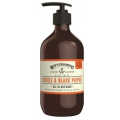 Scottish Fine Soaps Thistle and Black Pepper mycí gel na tělo a vlasy