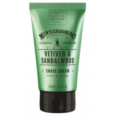 Scottish Fine Soaps Vetiver and Sandalwood krém na holení 150 ml