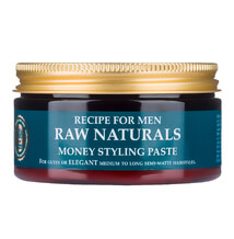 Recipe For Men Raw Naturals Money Styling Paste 100 ml