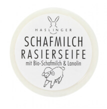 Haslinger Schafmilch mýdlo na holení 60 g