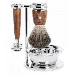 Mühle Rytmo Ash Pure Badger 4-dílná