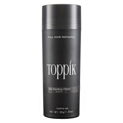 Toppik Hair Building Fibers Zahušťovací vlákna na vlasy a vousy Černá 27 g