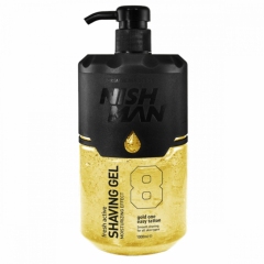 Nishman Shaving Gel 08 žlutý gel na holení 1000 ml