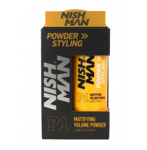 Nish Man Mattifying Styling Powder Pudr na vlasy 20g