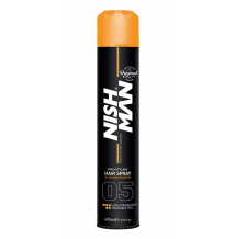 Nishman Hair Styling Strong Hold Spray lak na vlasy 400 ml
