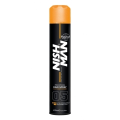 Nishman Hair Styling Strong Hold Spray lak na vlasy 400 ml