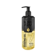 Nishman Gold One transparentní gel na holení 400 ml