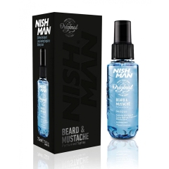 E-shop Parfém na vousy NISH MAN Beard & mustache perfumed spray Genius 75 ml