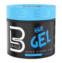 L3VEL3 stylingový gel na vlasy 500 ml 