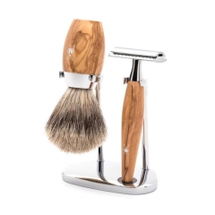 E-shop Mühle Kosmo Olive Fine Badger 3dílná sada