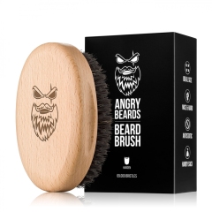 E-shop Angry Beards dřevěný kartáč na vousy Harden