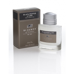 E-shop St James of London Black Pepper & Lime, gel po holení 100 ml