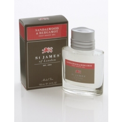 E-shop St James of London Sandalwood & Bergamot, gel po holení 100 ml