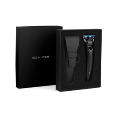 Bolin Webb X1 Nero Black, sada holicího strojku s pouzdrem