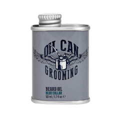 Oil Can Grooming Blue Collar olej na vousy 50 ml