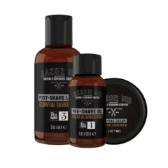 Razor MD Sandalwood Travel Shave Kit cestovní sada na holení