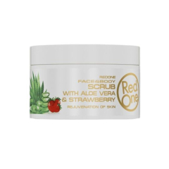 RedOne Aloe Vera & Strawberry peeling na tělo 400 ml
