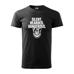 Vousaté triko Silent